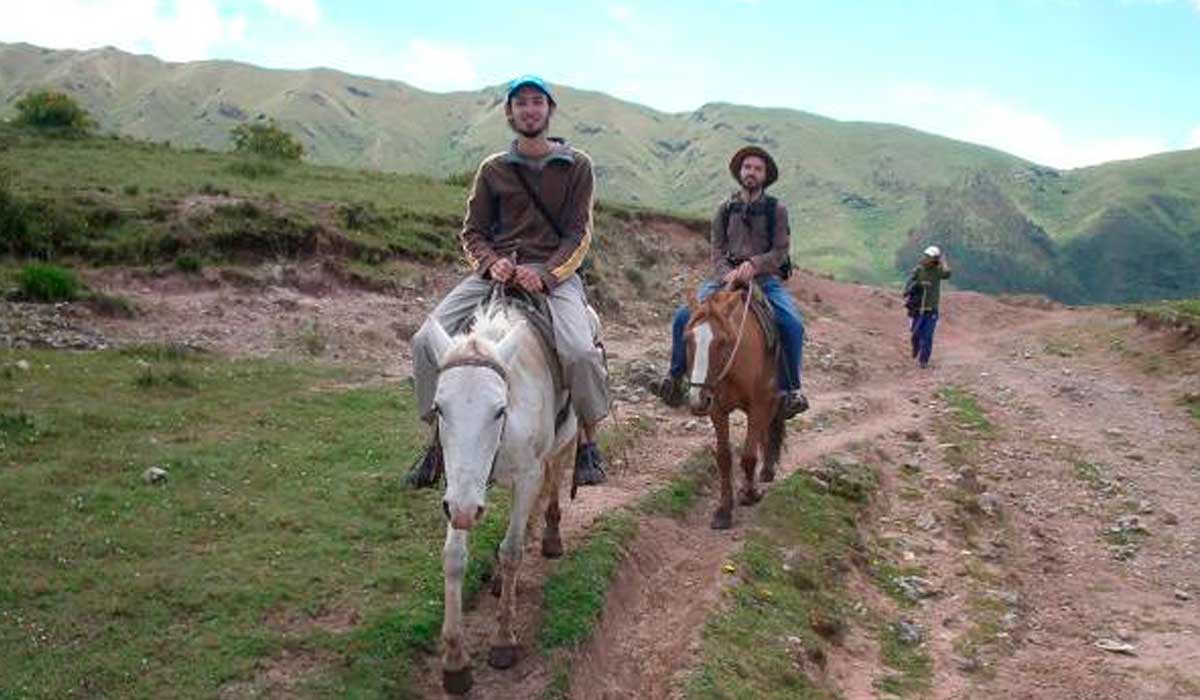 horse riding
