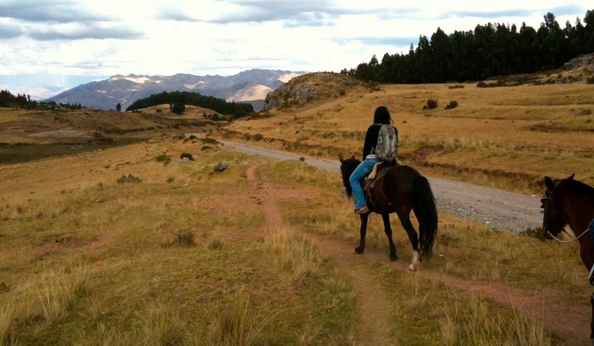 horse riding